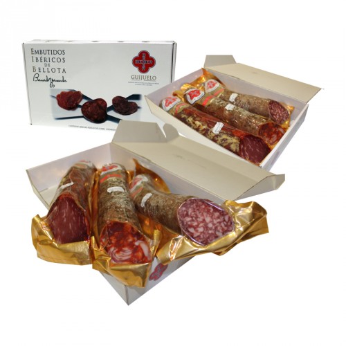 Box of 3 1/2 Pieces of Cured Sausages