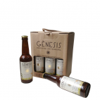 Pack de 6 bières artisanales Gènesis Mediterránea